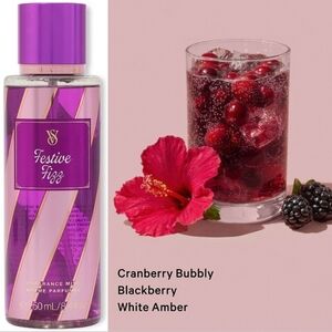 Victoria's Secret Holiday Festive Fizz Fragrance Mist 8oz NEW